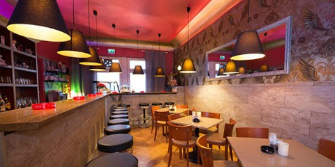 Bar Bereich der Clubsauna Amsterdam