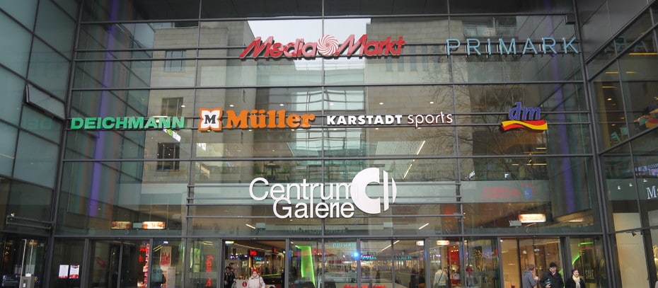 Klappe Centrum-Galerie