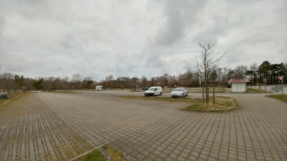 Parkplatz am Bergwitzsee