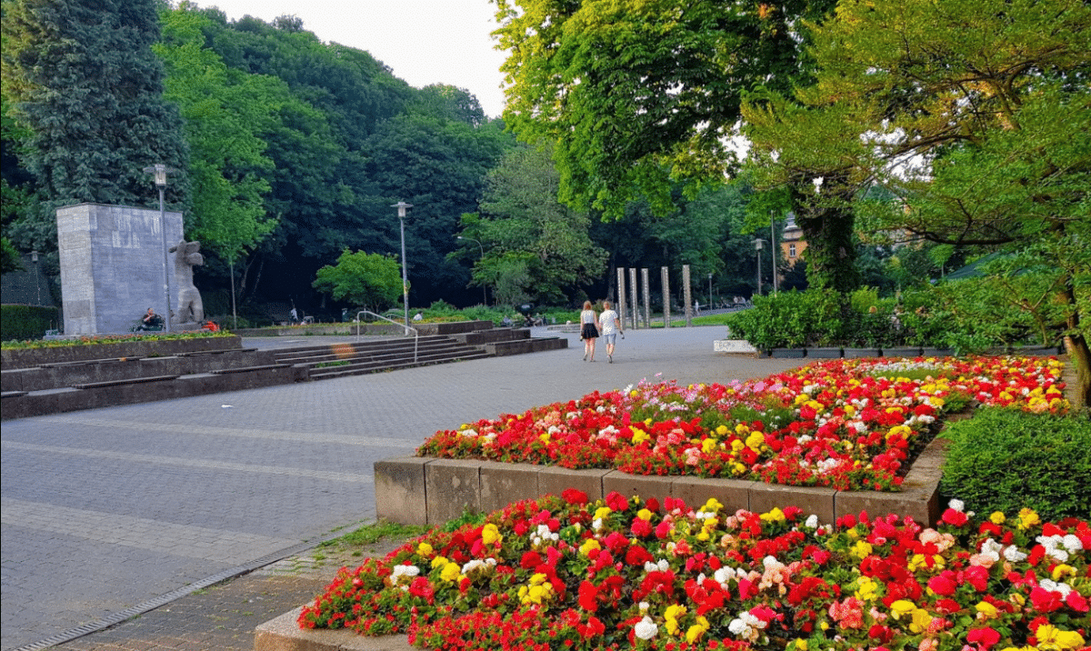 Deweerthscher Garten 🌳 Die perfekte Parkanlage um zu Cruisen