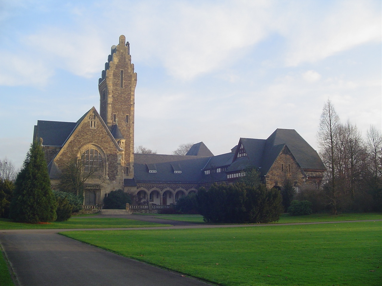 Klappe am Südfriedhof