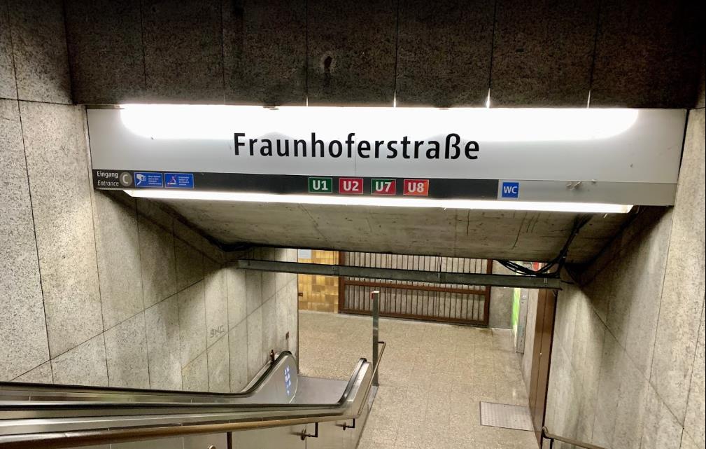 U-Bahn Frauenhoferstraße