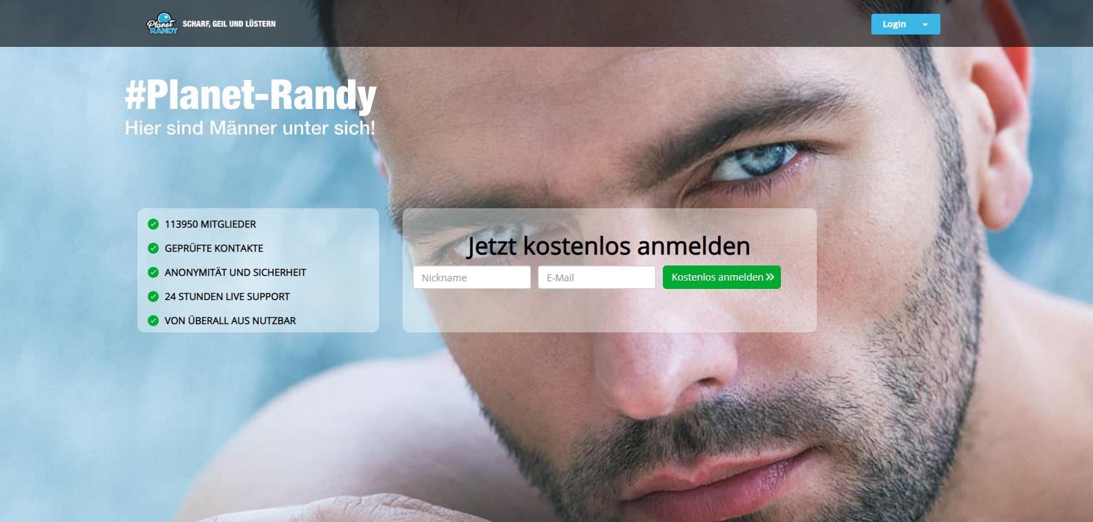Gay Dating bei Planet Randy