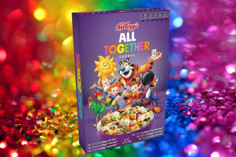 Kellogg's celebrates Pride Month with colorful cereal