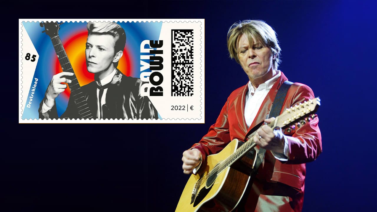 David Bowie bekommt deutsche Sonderbriefmarke