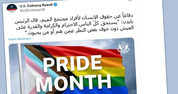Emirat beschwert sich über queeren Post